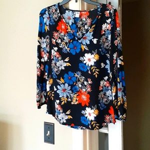 Womens floral blouse